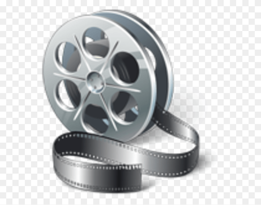 576x601 Film Reel Flv Media Player, Reel, Tire, Wheel HD PNG Download