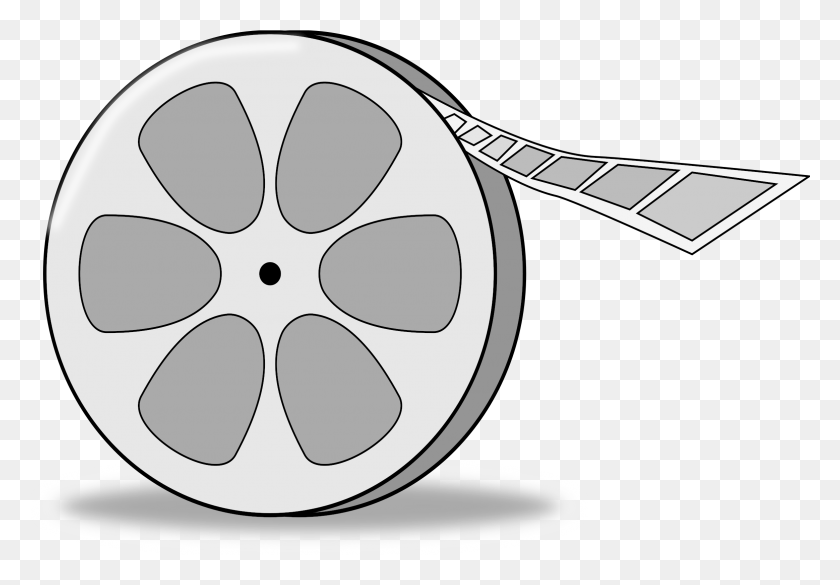 2327x1568 Film Reel Movie Reel Clipart, Reel, Steamer, Soccer Ball HD PNG Download