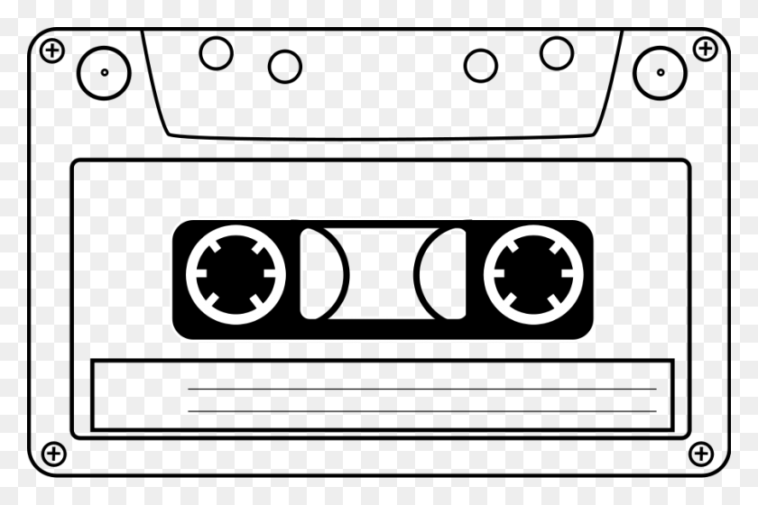 900x577 Film Tape Reel Clipart Vector Clip Art Online Royalty Cassette Tape Clip Art, Cassette HD PNG Download