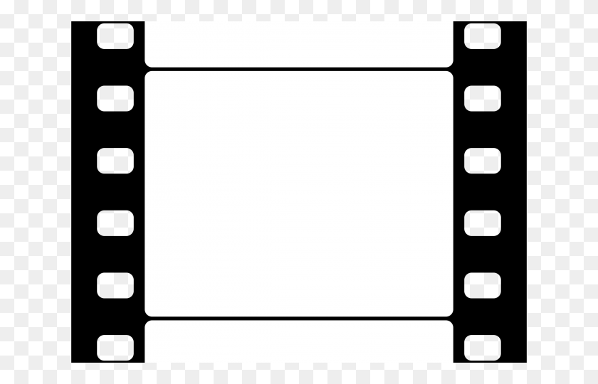 640x480 Filmstrip Clipart Vintage Movie Reel Film Paper Clipart, White Board, Text HD PNG Download