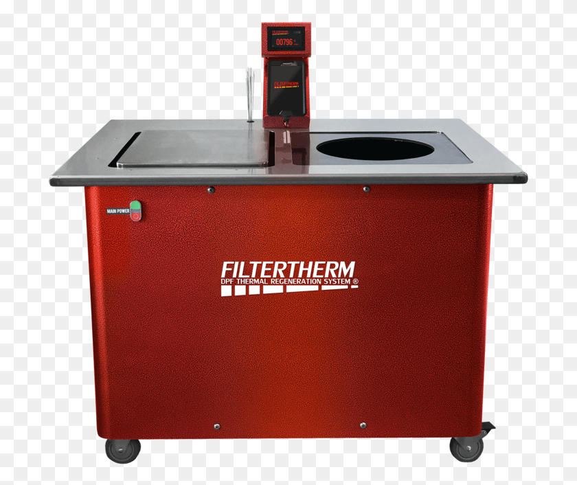 701x646 Filtertherm Flow Amp Weigh Table Machine, Mailbox, Letterbox, Furniture HD PNG Download