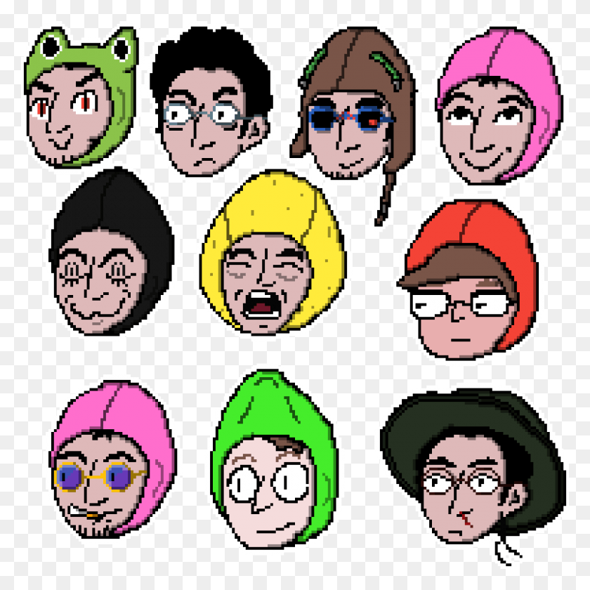 1200x1200 Filthy Frank Stickers Cartoon, Clock Tower, Architecture, Building HD PNG Download