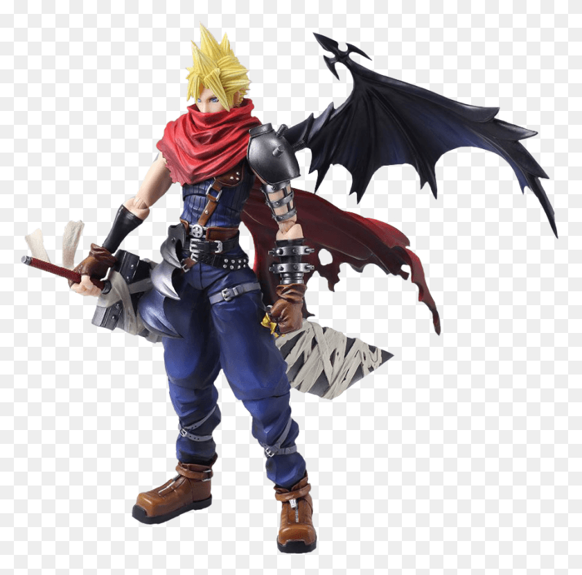 889x877 Final Cloud Strife Another Form, Person, Human, Final Fantasy HD PNG Download
