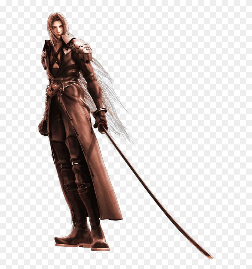 588x834 Final Fantasy Dissidia Sephiroth Final Fantasy Sephiroth Ultimecia, Person, Human, Clothing HD PNG Download
