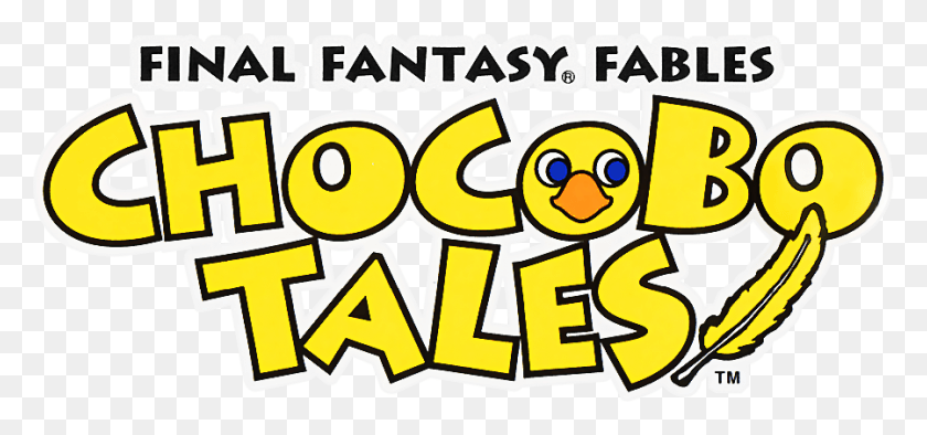 899x386 Final Fantasy Fables Cartoon, Текст, Pac Man, Номер Hd Png Скачать