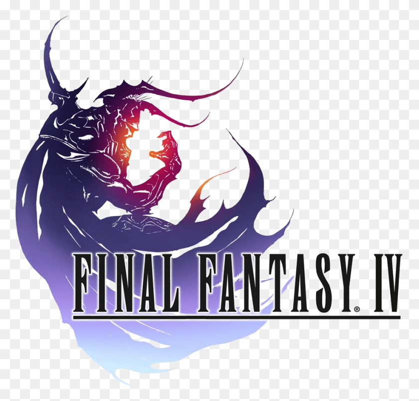 Final Fantasy Iv Logo Final Fantasy 4 Logo HD PNG Download