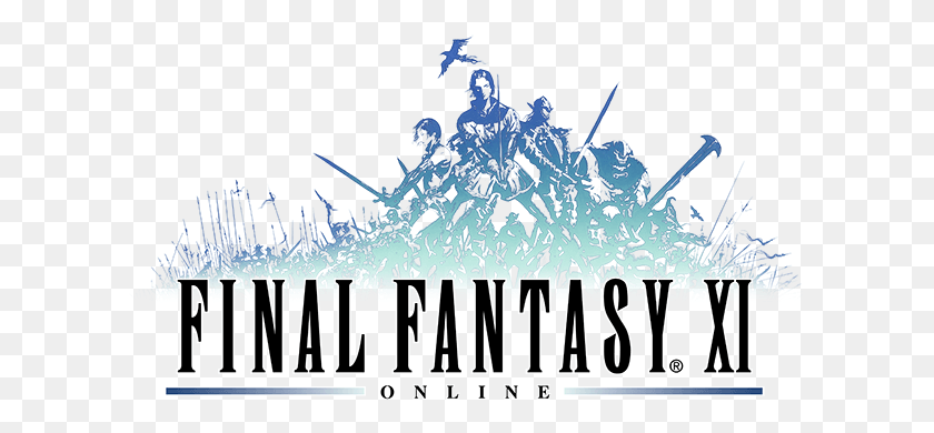 610x330 Final Fantasy Portal Site Final Fantasy Xi Logo Jpg, Advertisement, Text, Poster HD PNG Download