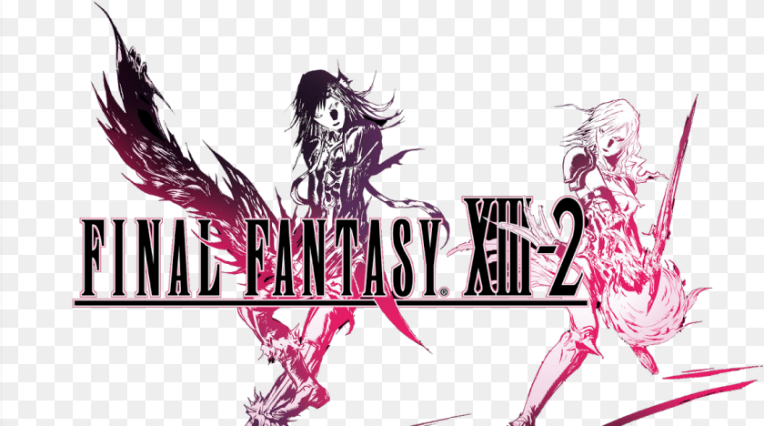 Final Fantasy Xiii 2 Cover Art, Book, Comics, Publication, Adult Transparent PNG
