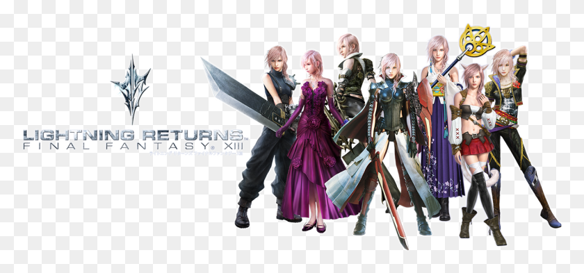 1237x529 Final Fantasy Xiii Arribar A Steam En Diciembre Anime Poslednyaya Fantaziya 13 Lajtning, Person, Human, Costume HD PNG Download