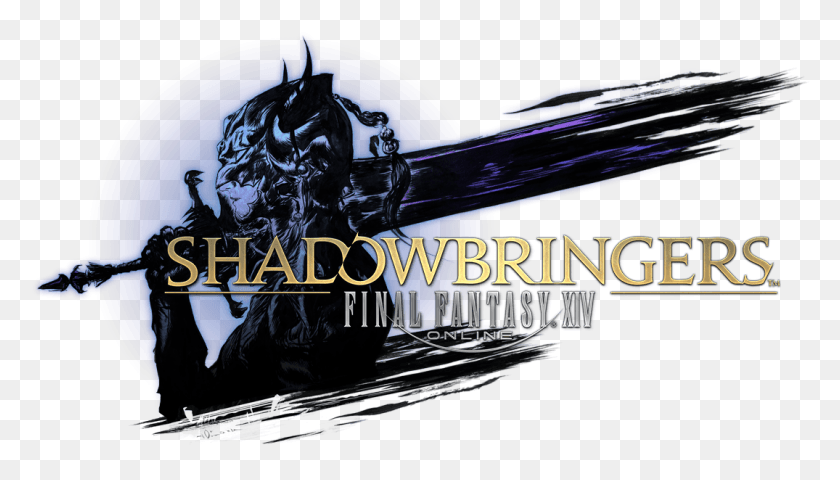 1075x579 Final Fantasy Xiv Shadowbringers Logo, Batman, Ninja, Samurai HD PNG Download