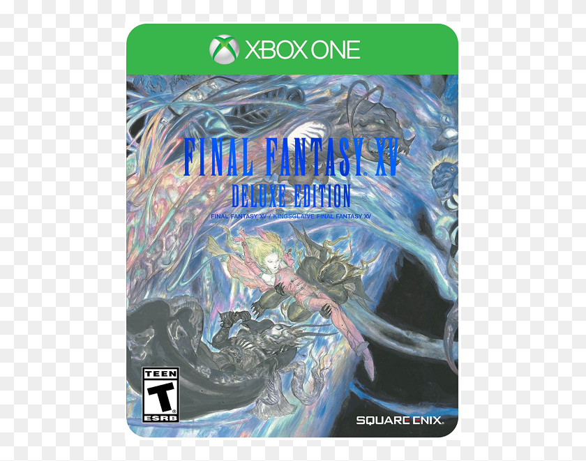 483x601 Final Fantasy Xv Deluxe Edition Xbox One, На Открытом Воздухе, Легенда О Зельде, Текст Hd Png Скачать