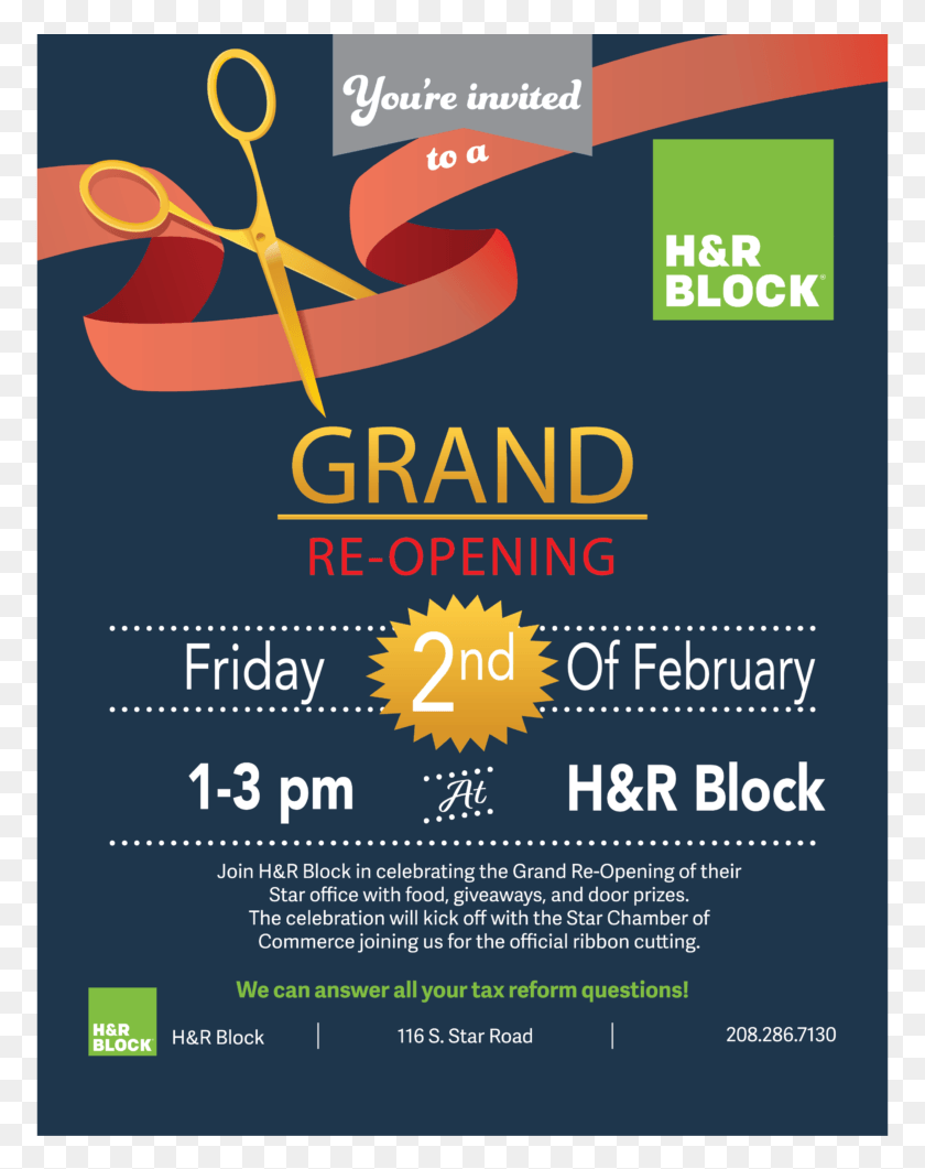775x1001 Final Hr Block Reope Flyer, Advertisement, Poster, Paper HD PNG Download