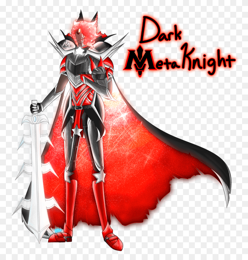 1147x1207 Finally Completed My New Ref Of Dark Meta Knight This Human Dark Meta Knight, Horse, Mammal, Animal HD PNG Download