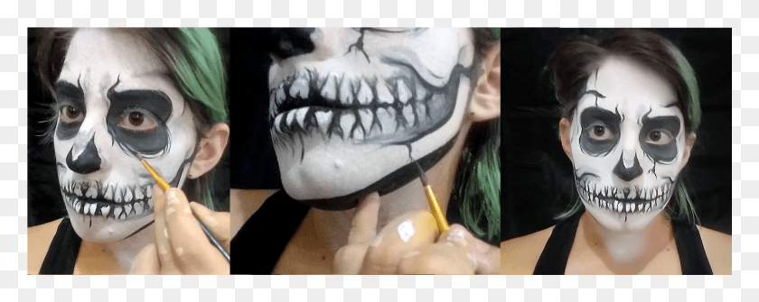 2128x751 Finally We Can Add A Couple Of Details In The Eye Socket Skull, Skin, Teeth, Mouth HD PNG Download