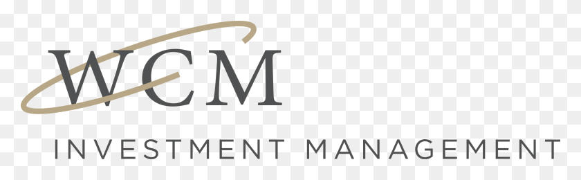 2447x628 Finalwcmlogooutlines Wcm Investment Management, Text, Alphabet, Symbol HD PNG Download