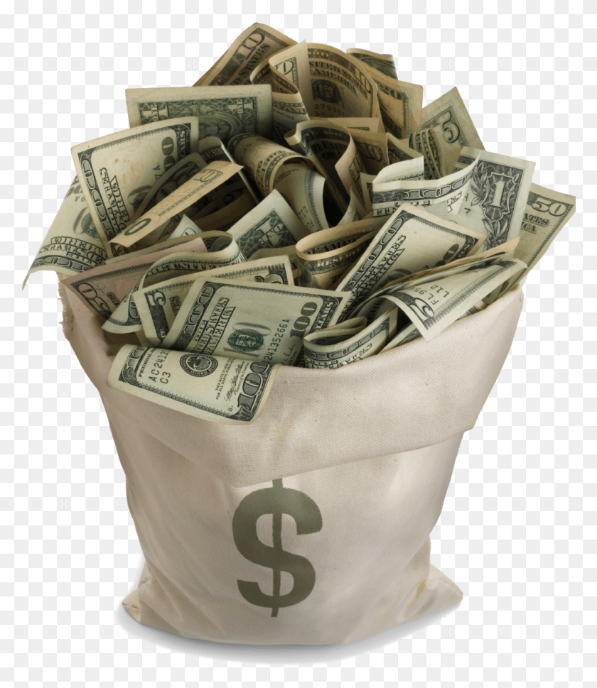 1070x1248 Finance Clipart Wad Cash Bag Of Money, Diaper, Dollar HD PNG Download