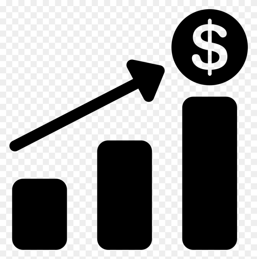 981x992 Financial Bar Svg Revenue Icon, Number, Symbol, Text HD PNG Download