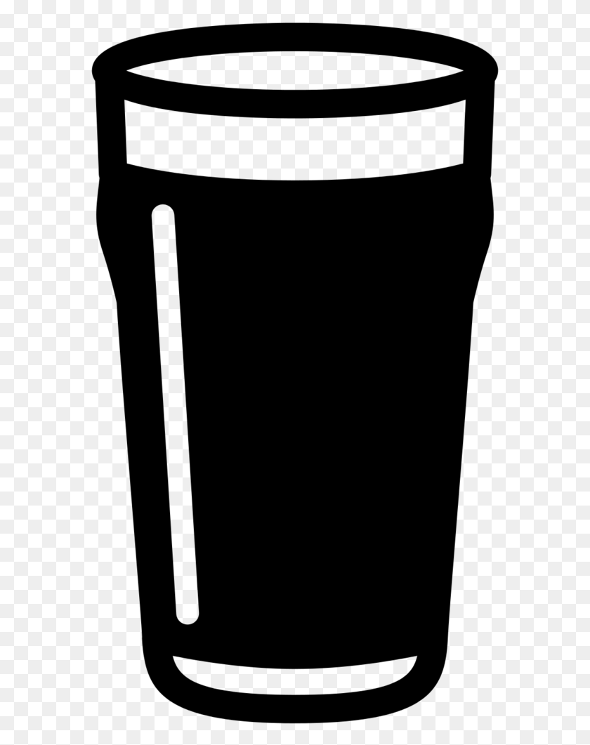 581x1001 Find Beer Beer Glass Clipart Black And White, Gray, World Of Warcraft HD PNG Download