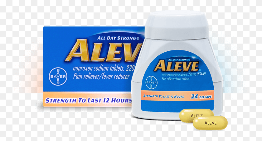 767x393 Find Pain Relief With Aleve Gelcaps Gel Caps, Cosmetics, Food, Mayonnaise HD PNG Download