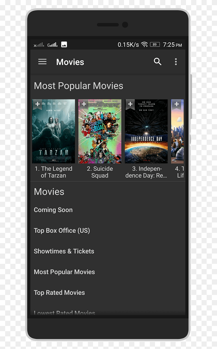 648x1289 Find Showtimes Watch Trailers Browse Photos Track Smartphone, Person, Human, Mobile Phone HD PNG Download