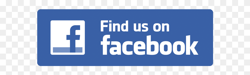 592x192 Find Us On Facebook Vector Transparent Find Us On Facebook Button Vector, Text, Word, Clothing HD PNG Download