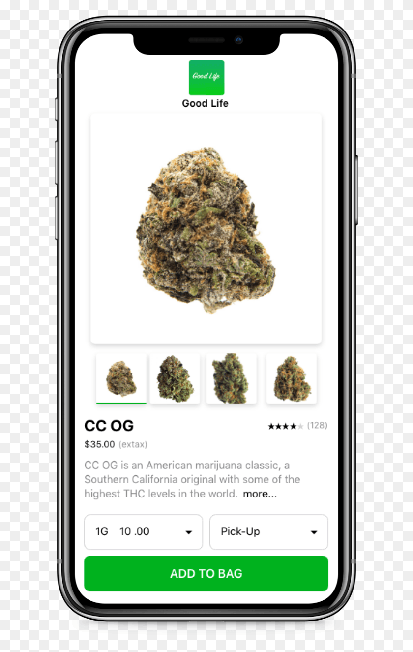 619x1265 Find Your Cannabis Chownow App, Plant, Mobile Phone, Phone HD PNG Download