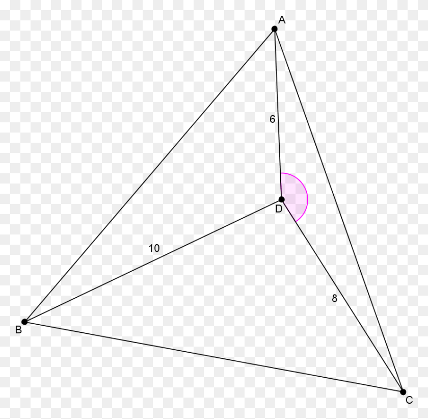 825x806 Finding Angle Associated With Point Inside An Equilateral Triangle, Nature, Outdoors, Moon HD PNG Download