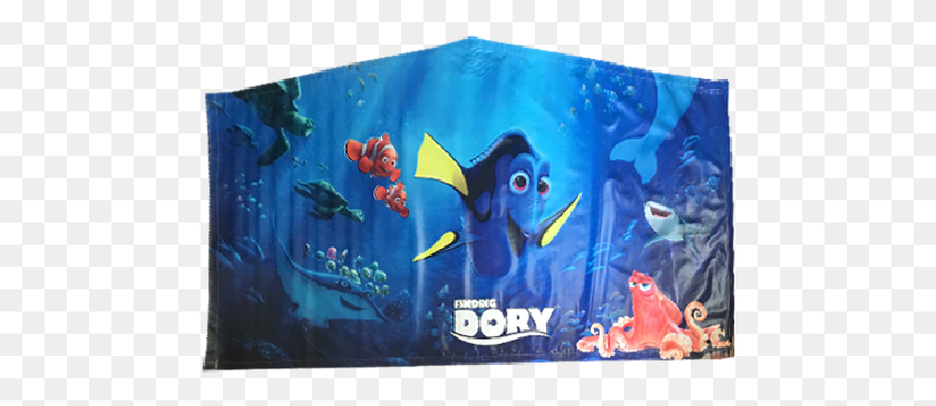 480x305 Finding Dory Modular Bounce House Creative Arts, Clothing, Apparel HD PNG Download