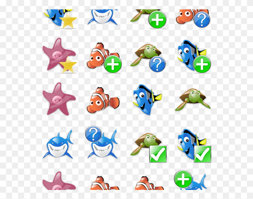567x601 Finding Nemo Finding Nemo Vector Free, Bird, Animal, Symbol HD PNG Download