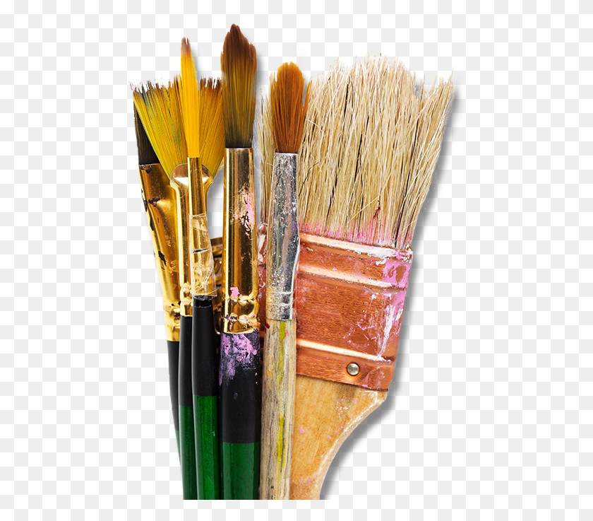 479x677 Fine Art Amp Supply Paintbrushes Transparent Paint Brushes, Brush, Tool, Plant HD PNG Download