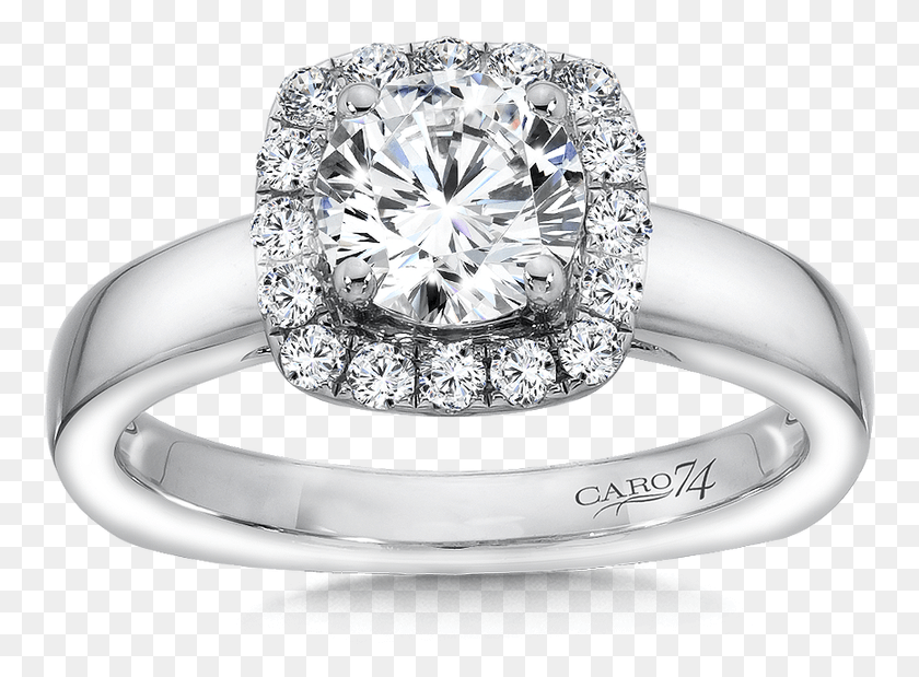 764x559 Fine Jewelry Halo White Gold Ring, Accessories, Accessory, Diamond HD PNG Download