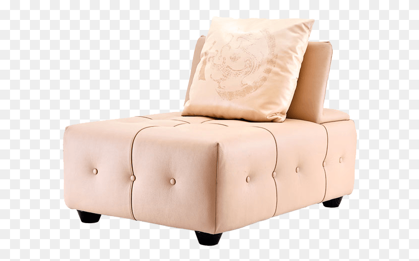 592x464 Fine Leather Sofa Transparent Art Deco Furniture, Cushion, Pillow, Diaper HD PNG Download