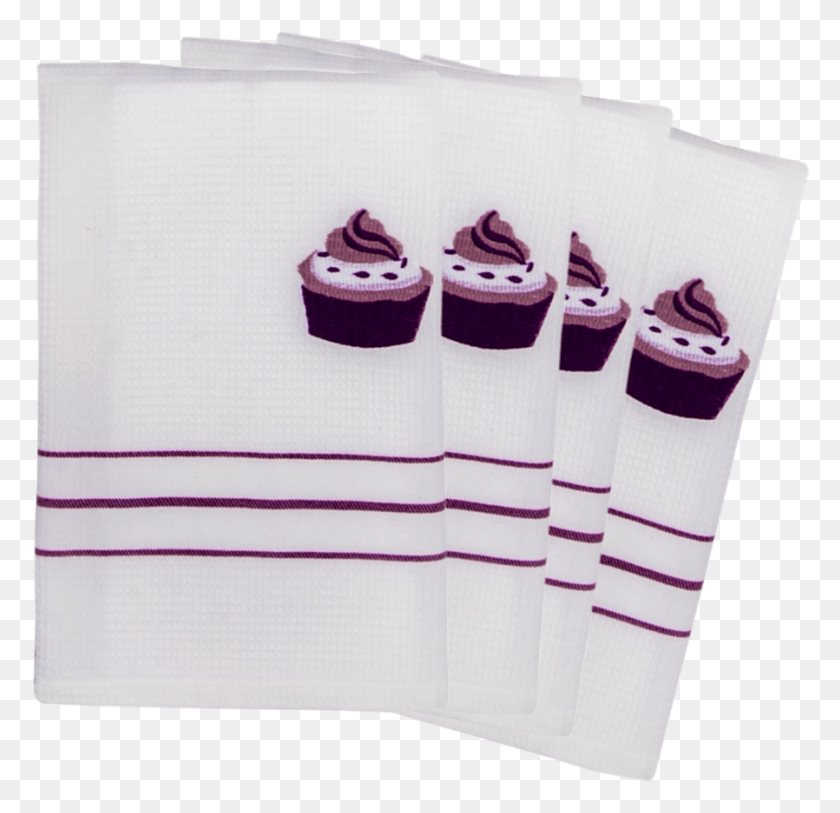 898x867 Fine Quality Waffle Weave Kitchen Towels Decorative Cupcake, Towel, Purse, Handbag Descargar Hd Png