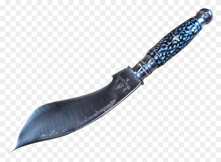 909x648 Fine Thai Enab Fighting Knife Stainless Blade And Mother Bowie Knife, Weapon, Weaponry, Letter Opener HD PNG Download