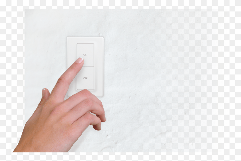 1709x1101 Finger And Light Switch2x Gadget, Person, Human, Switch HD PNG Download