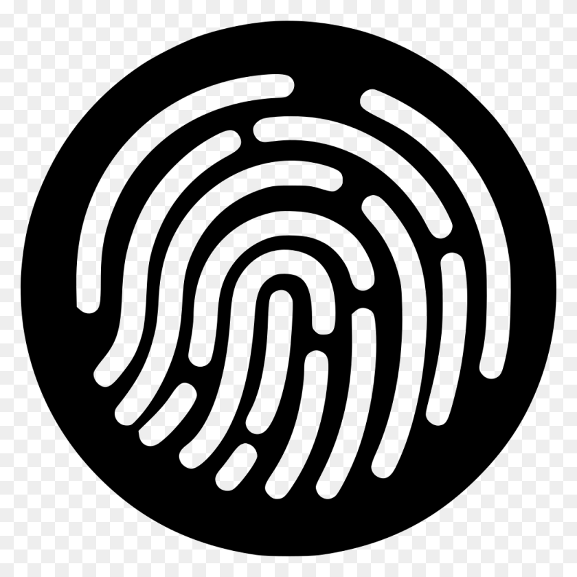 980x980 Finger Print Comments Touch Id, Spiral, Coil, Rug HD PNG Download