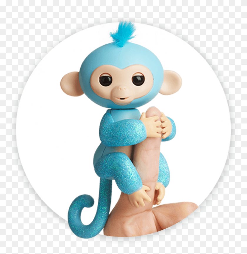 875x902 Fingerlings Monkey Glitter Amelia Fingerlings Glitter Monkey, Кукла, Игрушка, Ванная Комната Hd Png Скачать