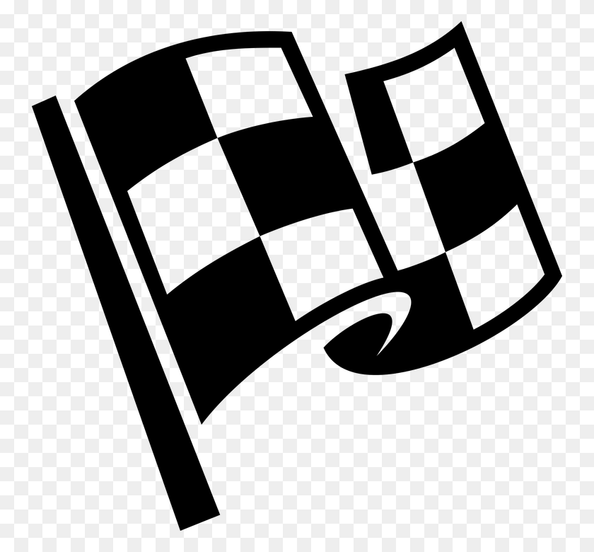 750x720 Finish Flag Race Racing Win Winner Checkered Flag Clipart, Gray, World Of Warcraft HD PNG Download