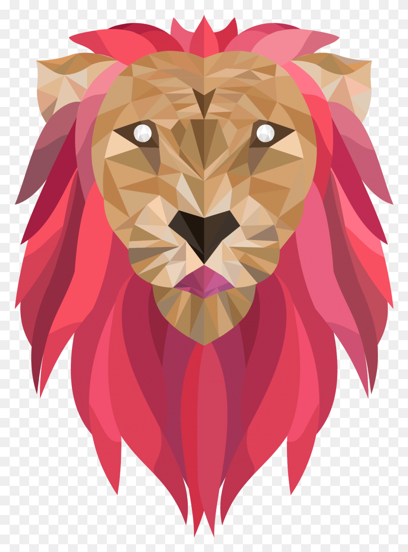 1421x1962 Finished Hair Masai Lion, Graphics, Pattern HD PNG Download