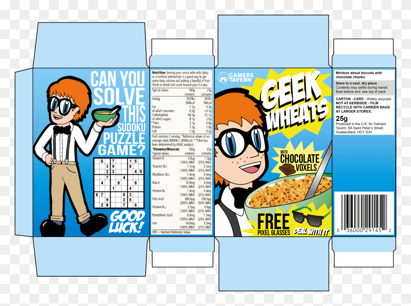 2758x1998 Finished Layout Cereal Box Design Illustrator, Text, Person, Human HD PNG Download