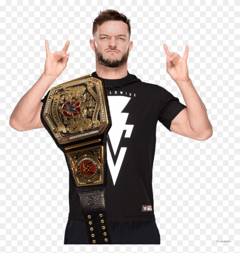 826x873 Finn Balor Uk Champion By Rnr Editions 2 By Realrocknrolla78 Finn Balor Uk Champion, Clothing, Apparel, Person HD PNG Download