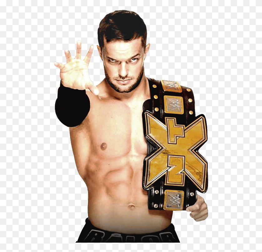 497x747 Finn Blor Foreveryone Finn Balor With Intercontinental Championship, Person, Human, Costume HD PNG Download