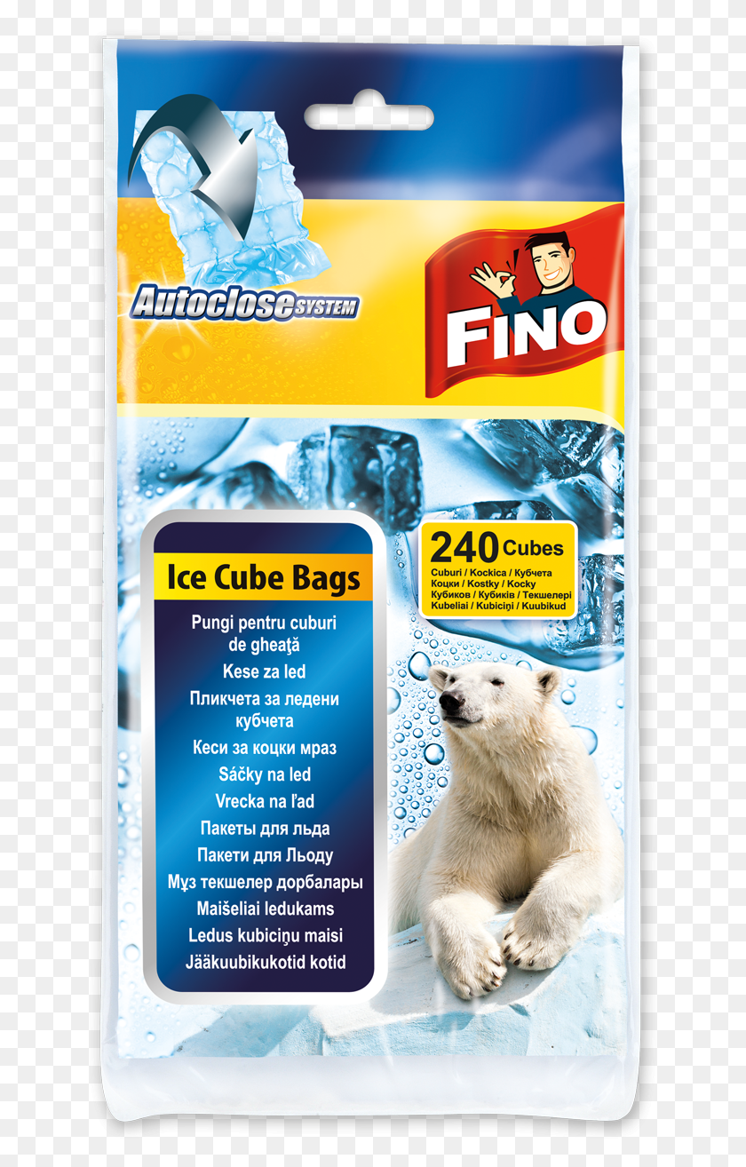 645x1254 Fino Sce Ice Bags Autoclose Jan Niezbendny, Bear, Wildlife, Mammal HD PNG Download