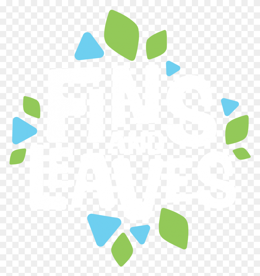 964x1026 Fins And Leaves Fins And Leaves Graphic Design, Text, Alphabet, Symbol HD PNG Download