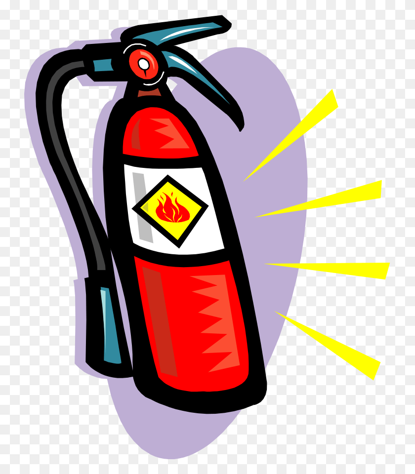 741x900 Fire 04 Fire Extinguisher Clipart, Dynamite, Bomb, Weapon HD PNG Download