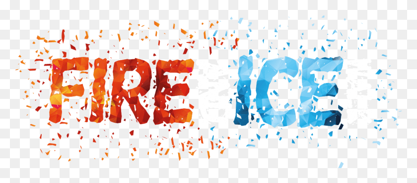 1290x513 Fire Amp Ice Walk Illustration, Paper, Confetti, Text HD PNG Download