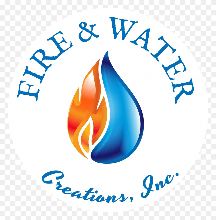 1683x1717 Fire Amp Water Creations Создание Автоматического Fire Amp Water Circle, Логотип, Символ, Товарный Знак Hd Png Скачать