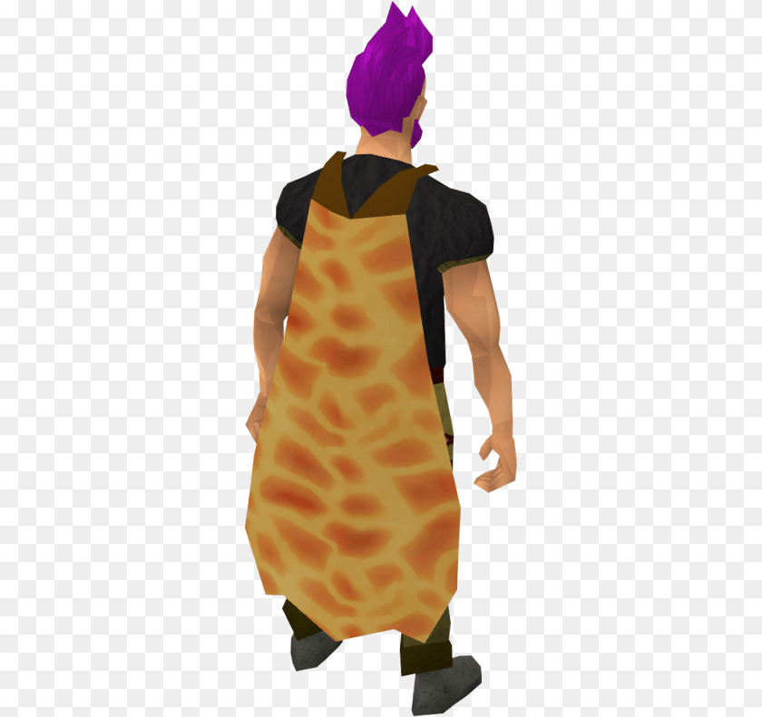 Fire Cape Runescape Wiki Fandom Runescape Lava Cape, Clothing, Costume, Person, Adult Clipart PNG