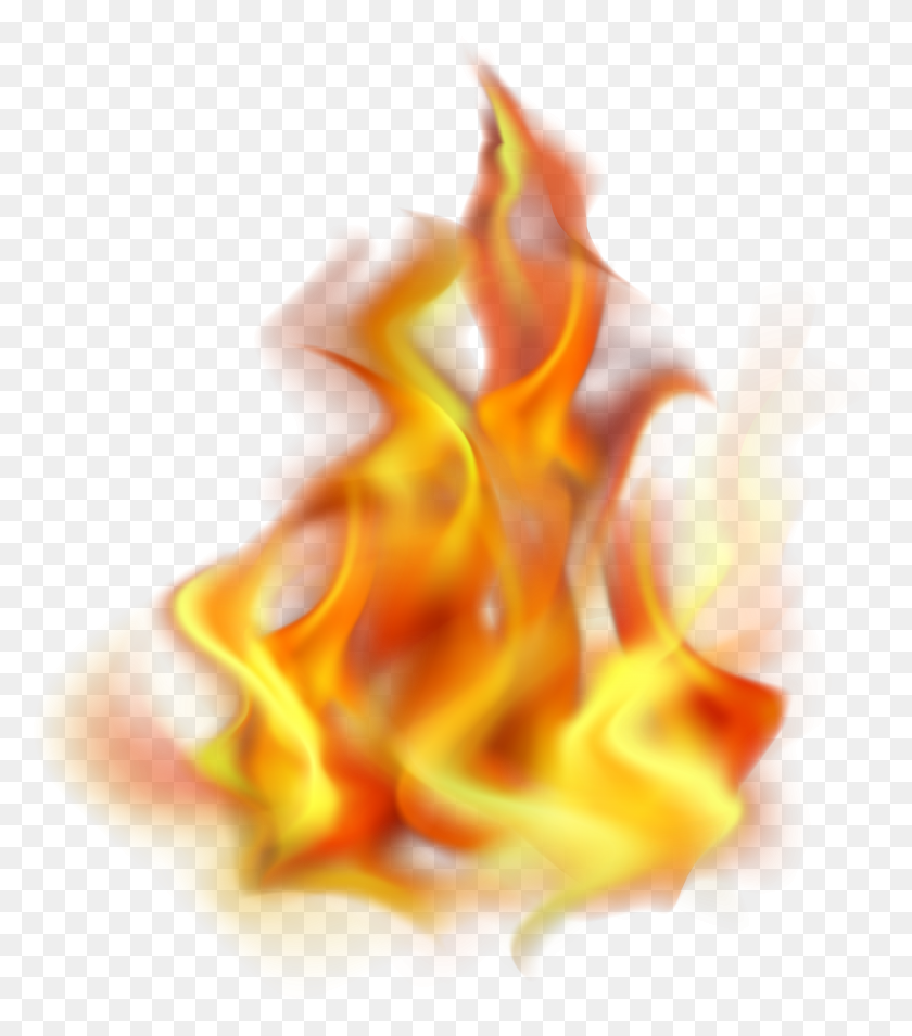 5186x5948 Fire Clip Art Image Flame HD PNG Download