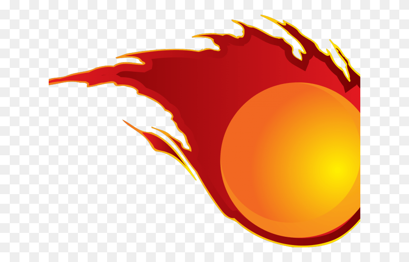 640x480 Fire Clipart Baseball Ball On Fire Logo, Outdoors, Plant, Nature HD PNG Download